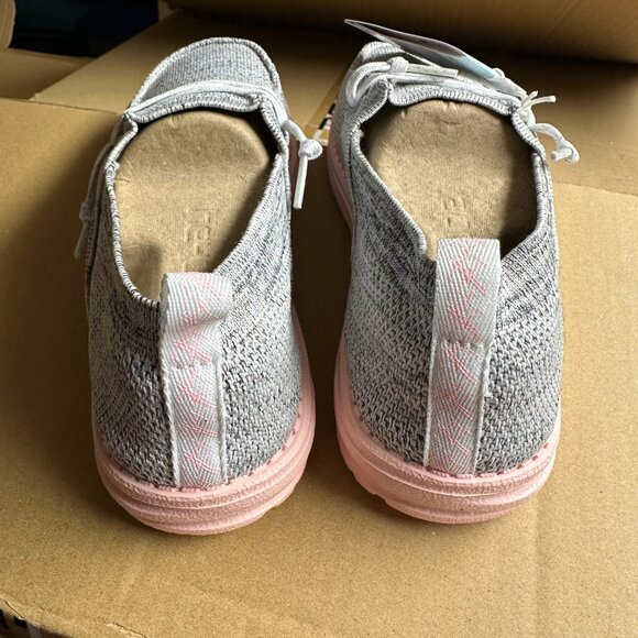 HEY DUDE WENDY HALO WHITE PINK 9 - Picture 4 of 5